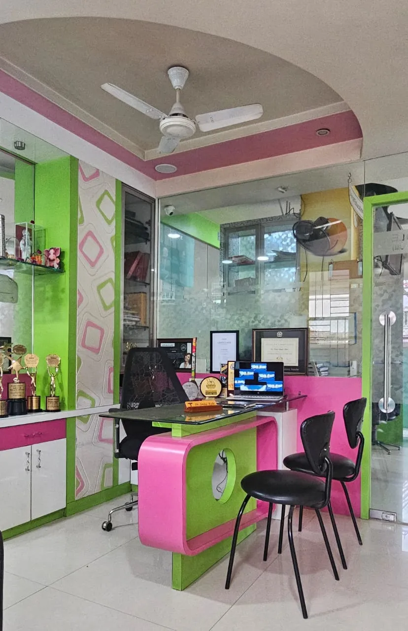 Dr. Smita Kole's consultation cabin at the clinic